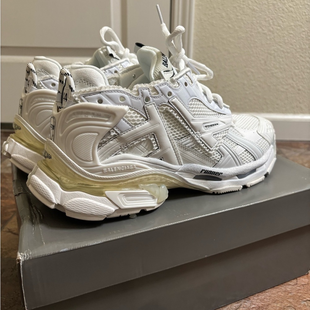 Balenciaga White Runners